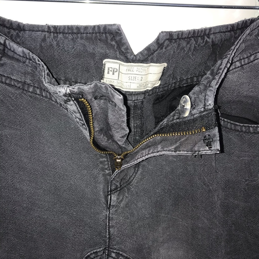 Free People linen/tencil pants - Picture 7 of 8